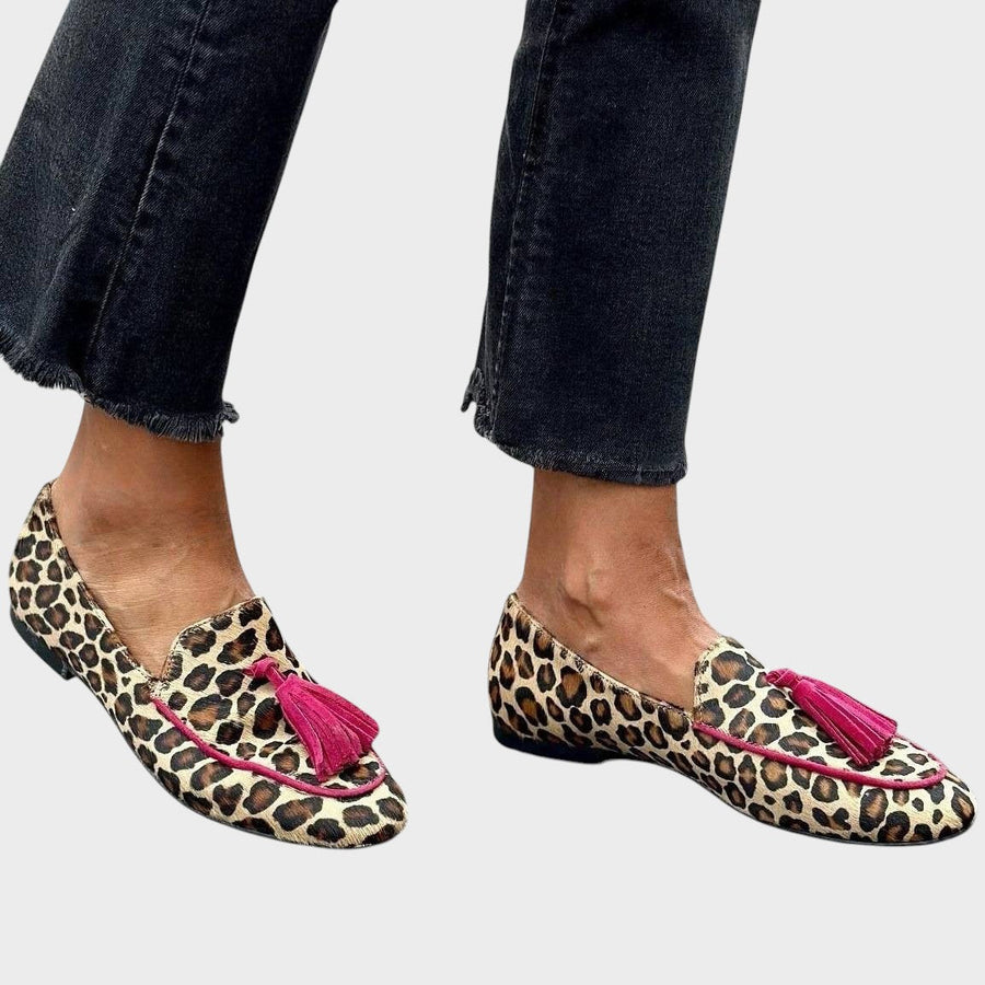 Mariana – Mocasines de leopardo