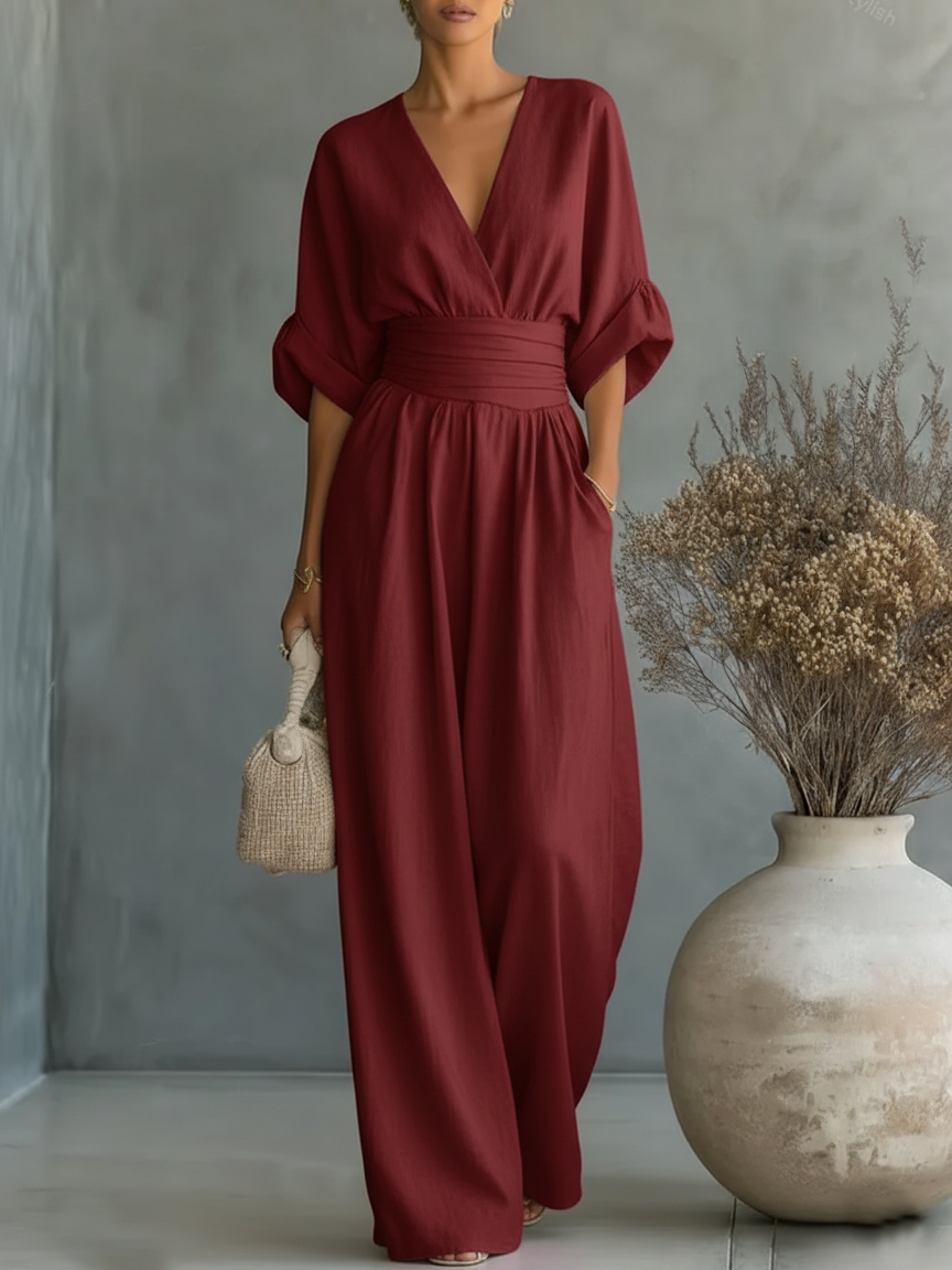 Sienna | Combinaison Esencial Con Cuello En V