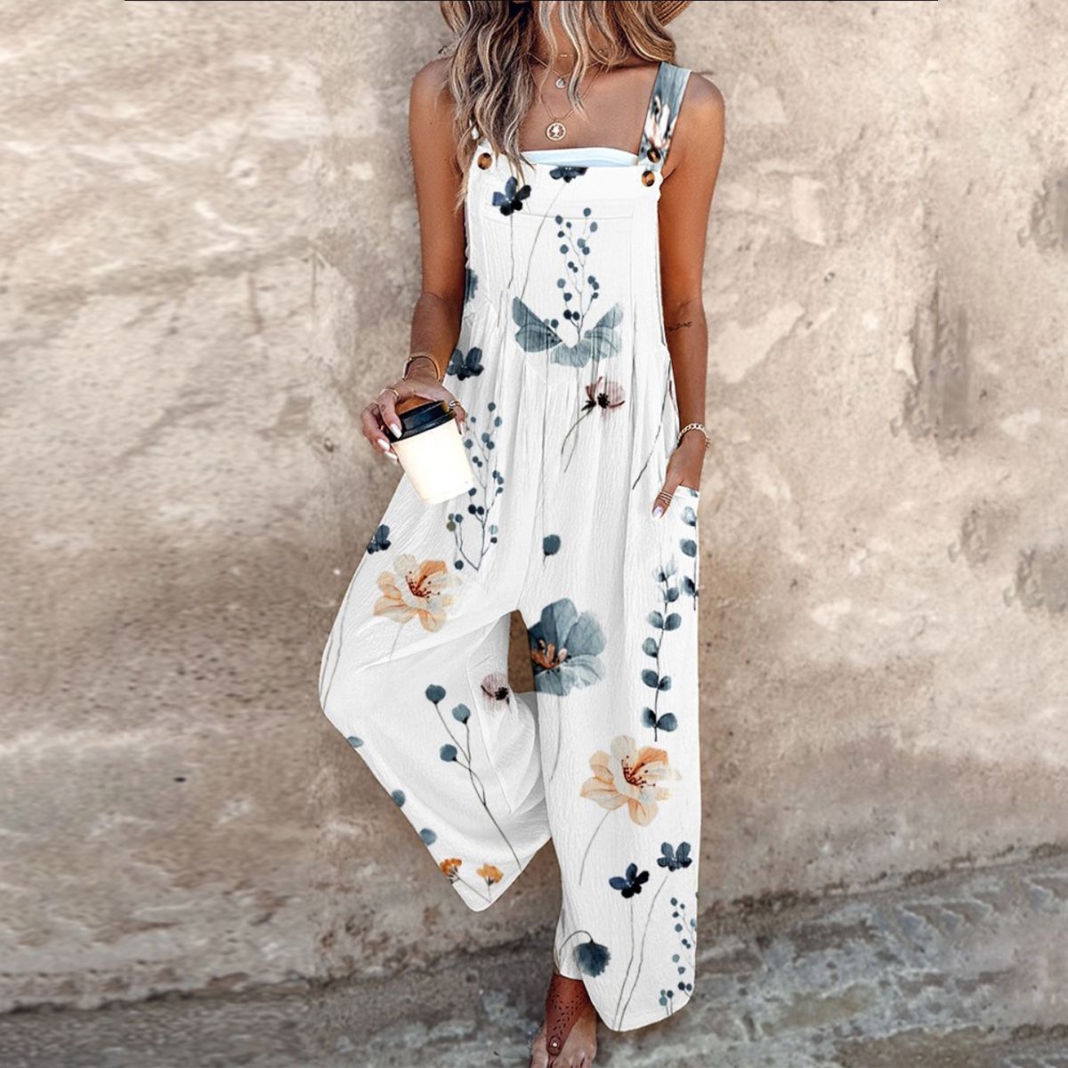 Peto Negro con Margarita Blanca Grande