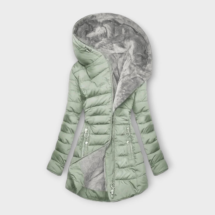 Emma | Chaqueta Acolchada con Interior de Borreguito