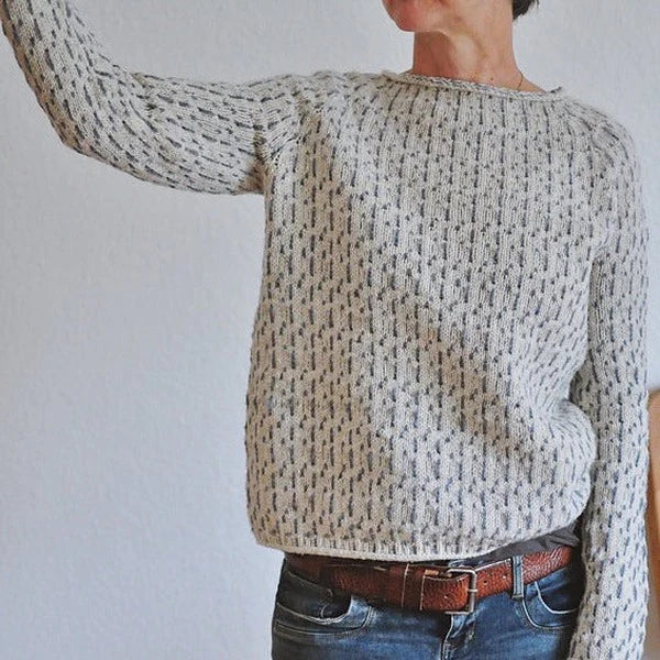 Sweater elegante de punto Vittoria