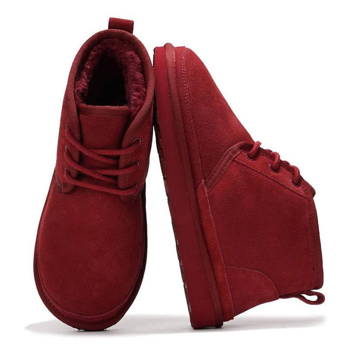 Julee | Botines de Ante con Forro Cálido