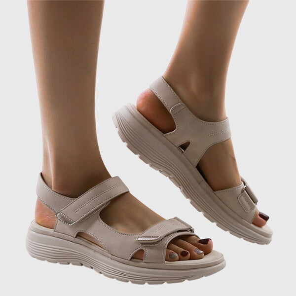 Calline - Sandalias de Tira Ajustable