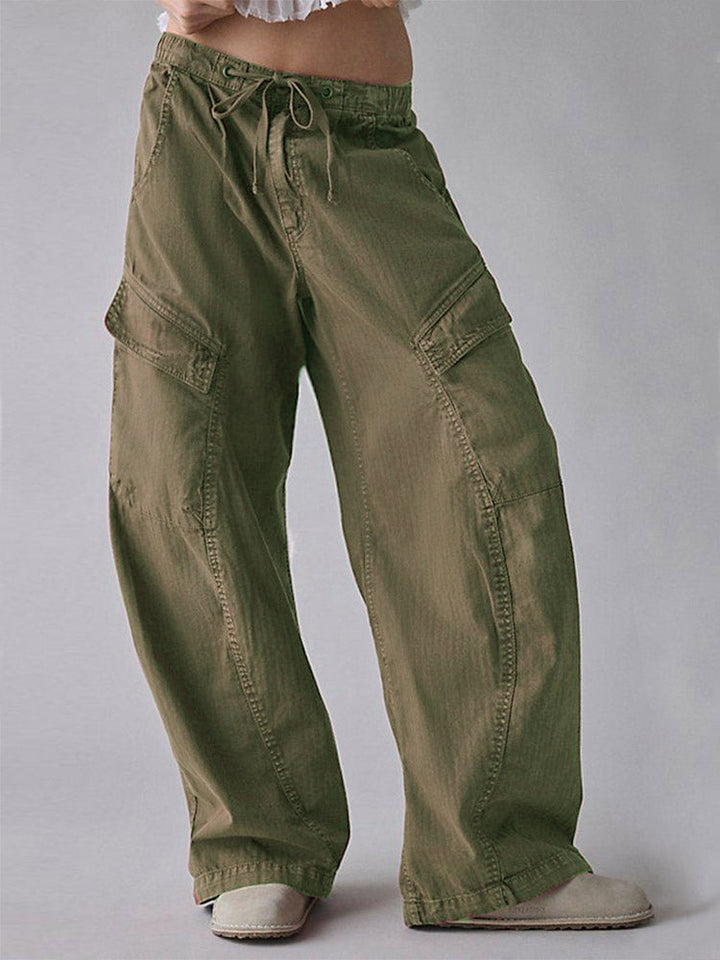 Maya | Pantalón Cargo Holgado con Cordón