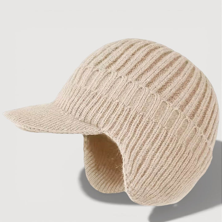 Antonia | Gorro de Punto con Visera y Orejeras