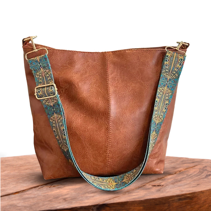 Valentina | Bolso tote de cuero