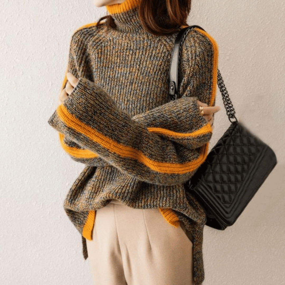 Sweater vintage jaspeado
