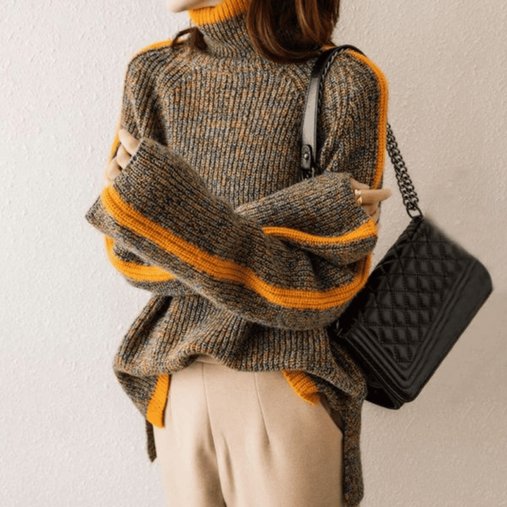 Sweater vintage jaspeado