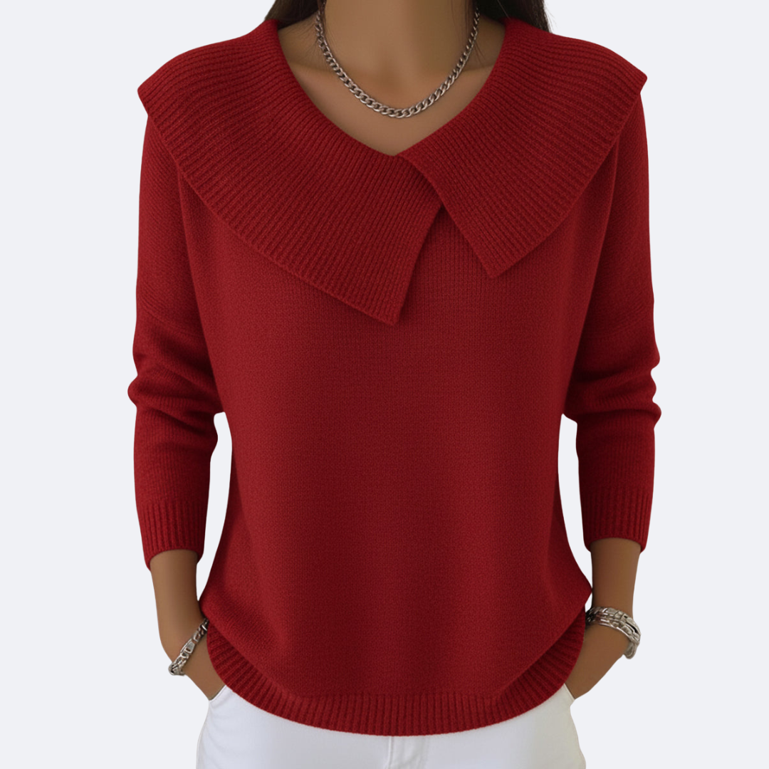 LUCIA - Sweater Cálido con Cuello Suave