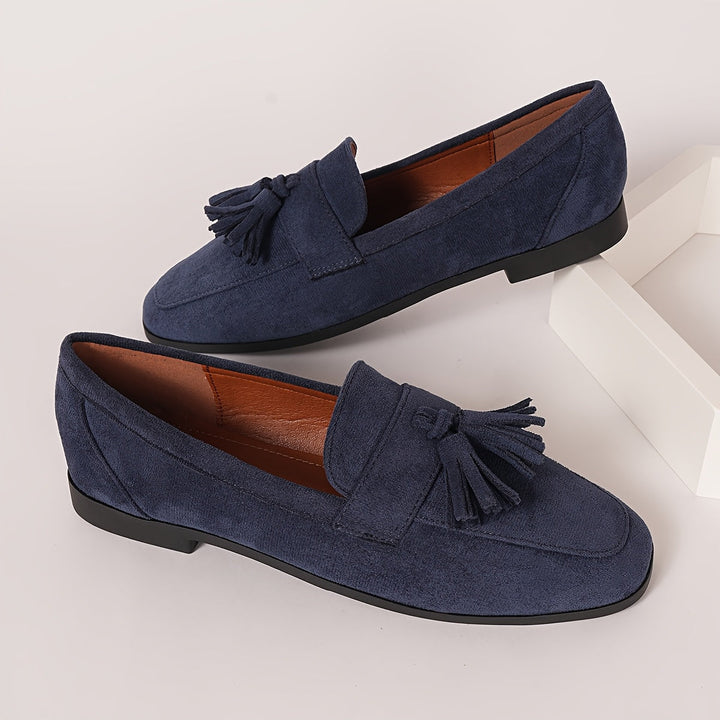 Mocasines Solena con Borlas