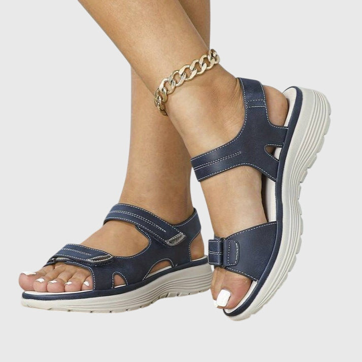 Calline - Sandalias de Tira Ajustable