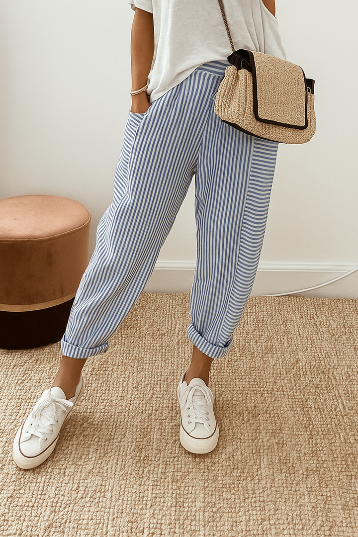 Marlyn™ | Pantalones a rayas