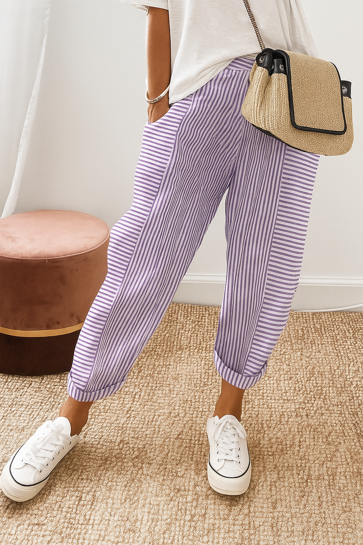 Marlyn™ | Pantalones a rayas