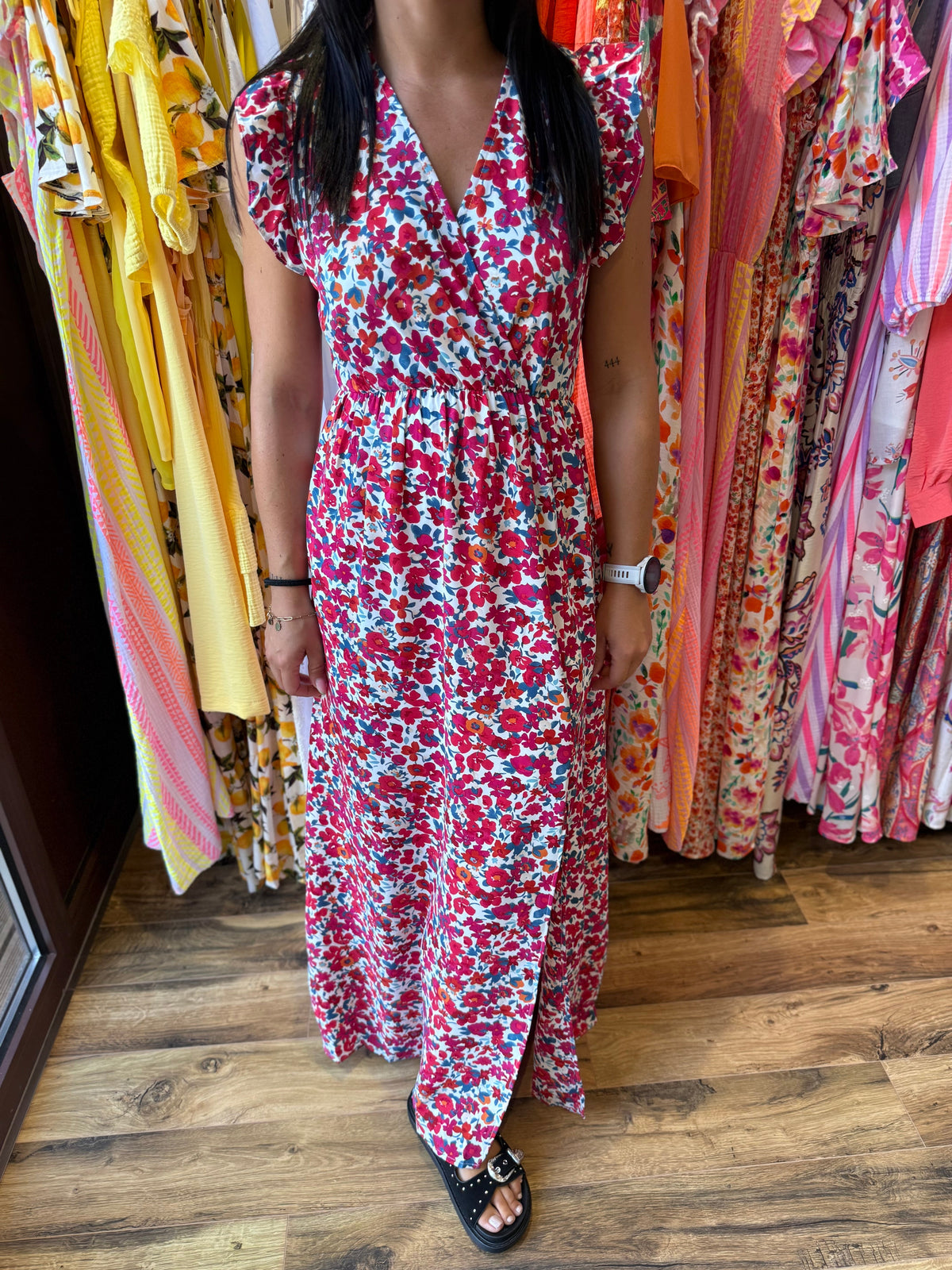 Vestido largo Charline