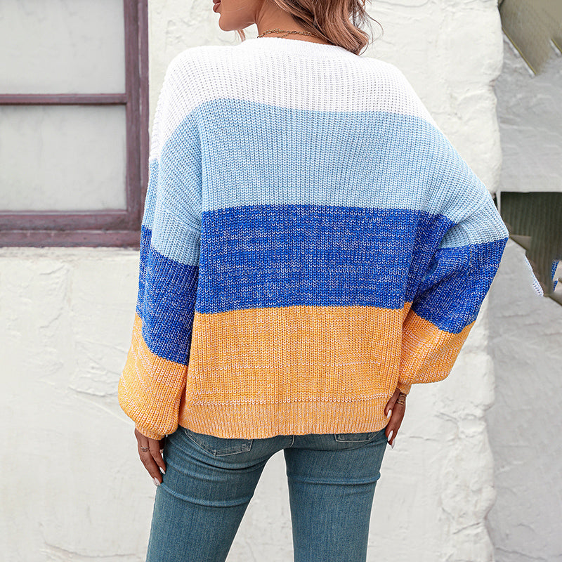 Sweater colotido tejido