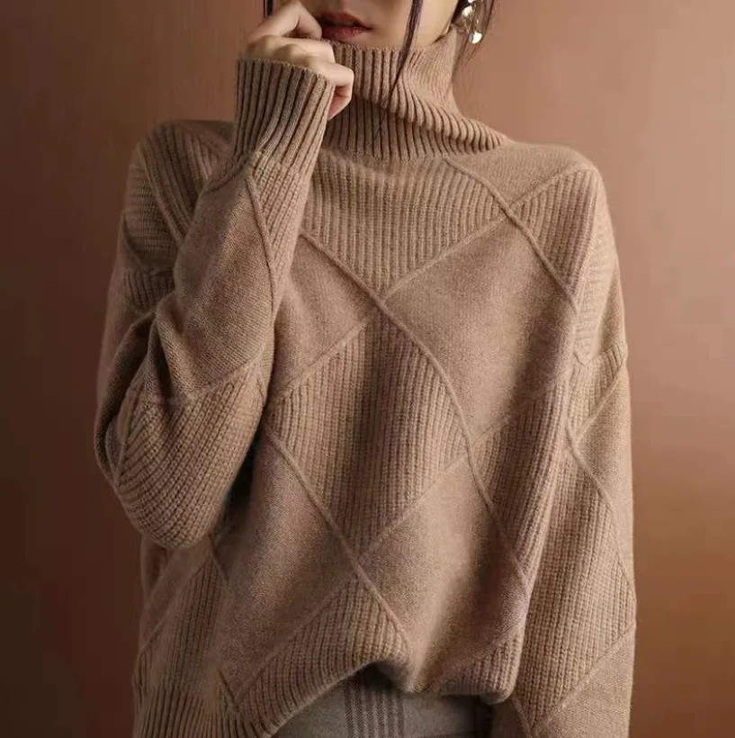 Viola | Sweater con Cuello Alto