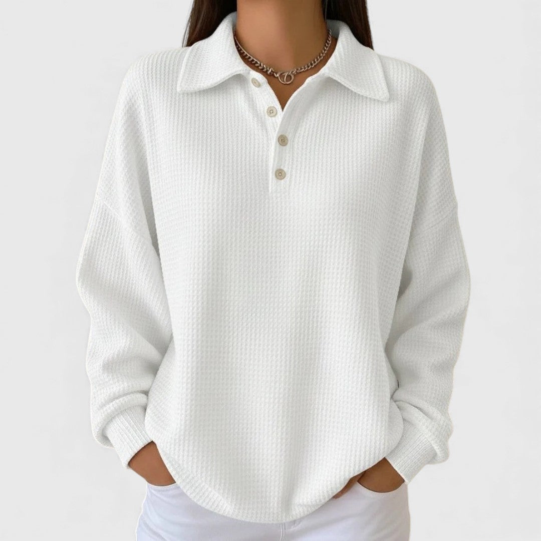 Mara | Sweater Suave con Cuello