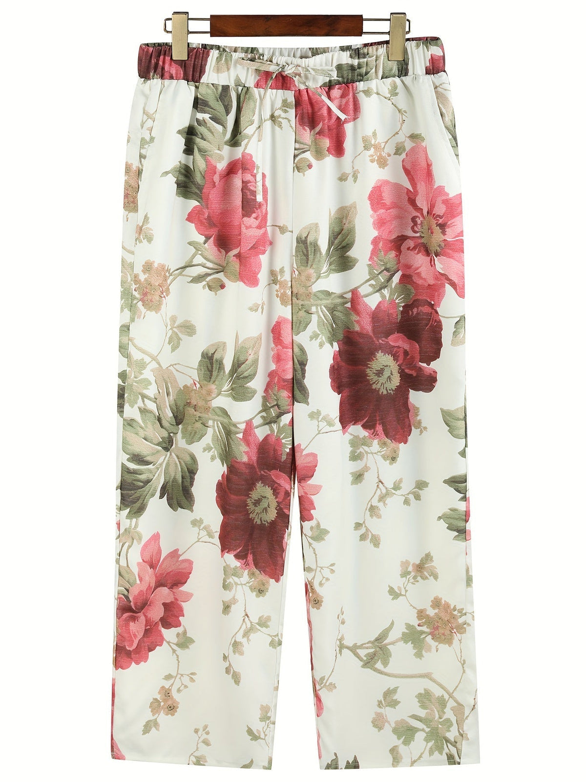 Pantalones de Impresión Floral | Sauce