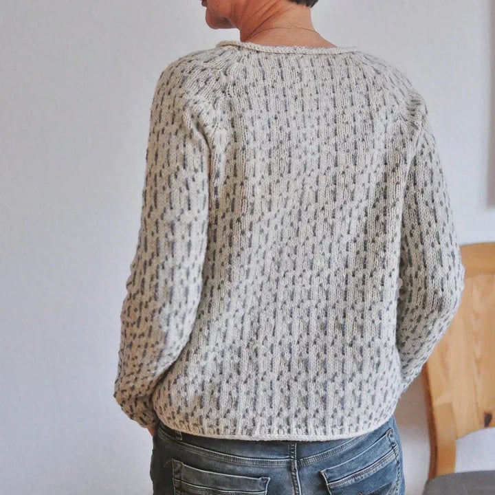Sweater elegante de punto Vittoria