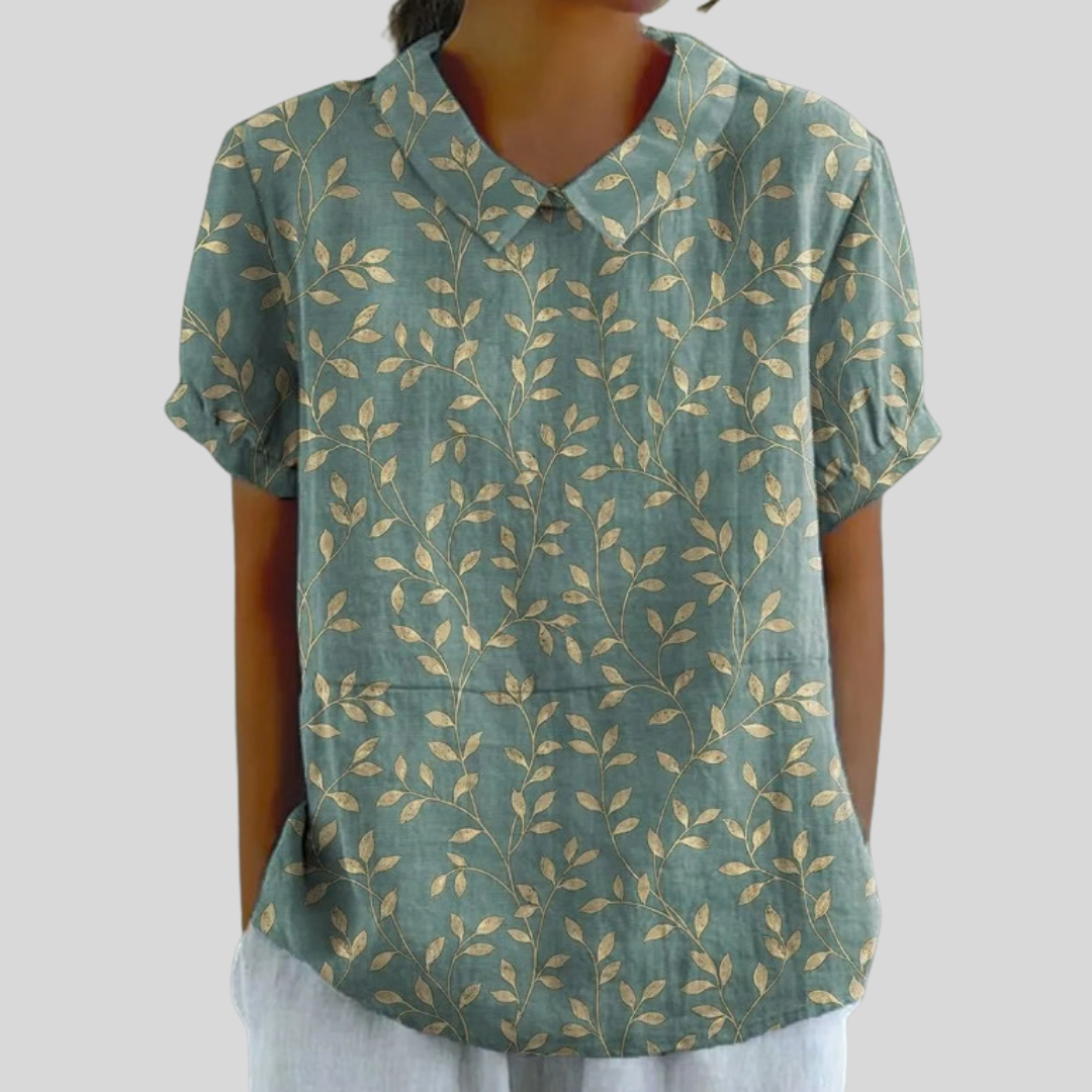 Top Floral Confort Elegante