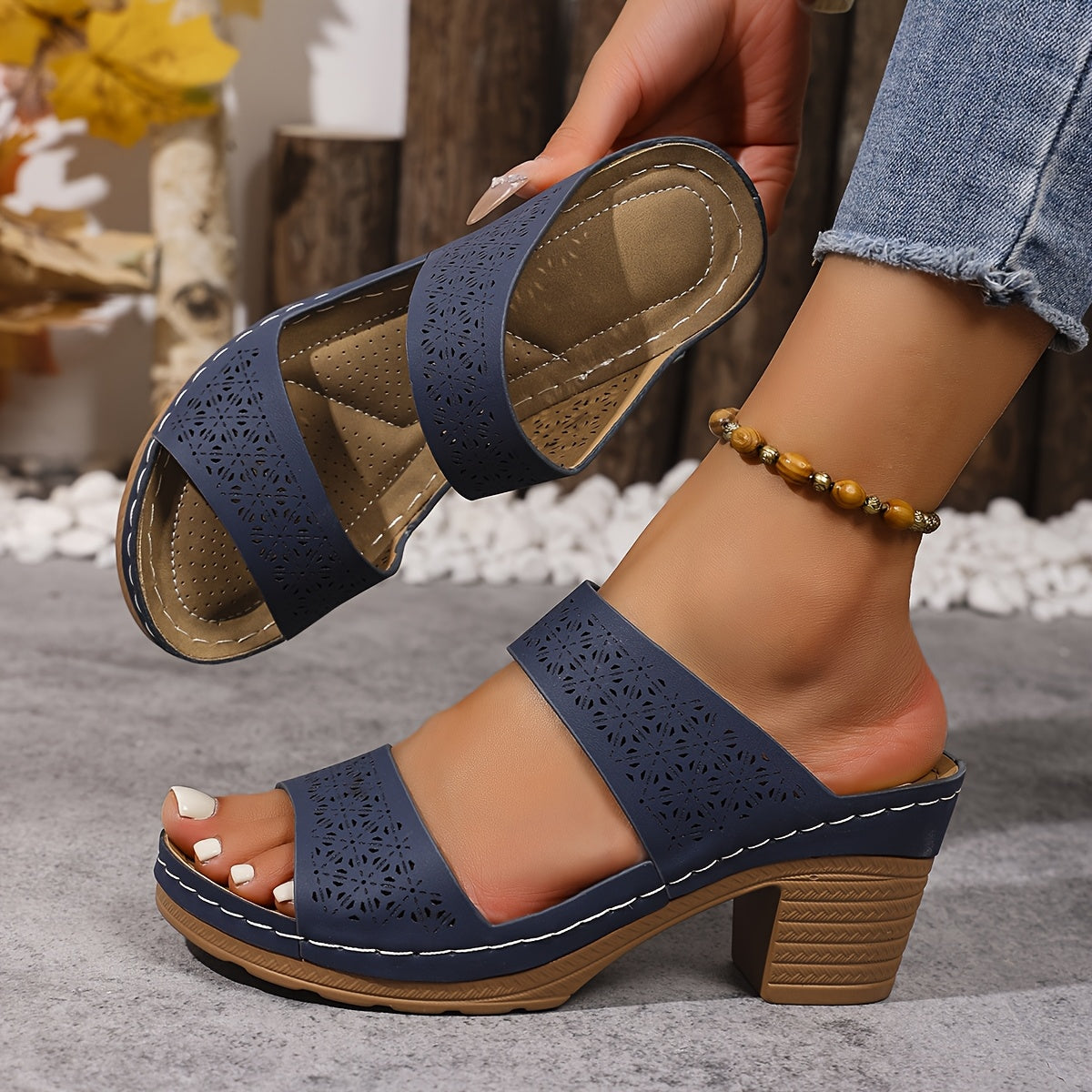 Sandalias Ortopédicas Elegantes Confort Virginie