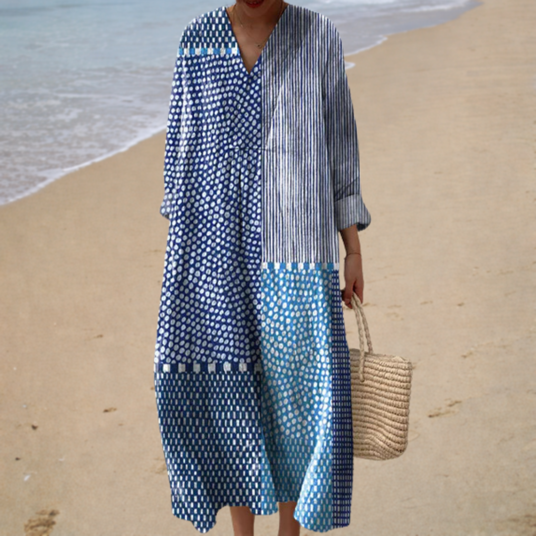 Vestido de Verano Impreso Halagador