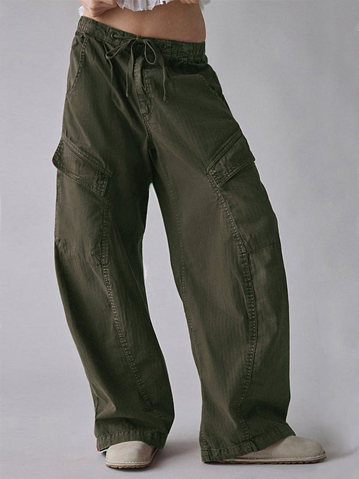 Maya | Pantalón Cargo Holgado con Cordón