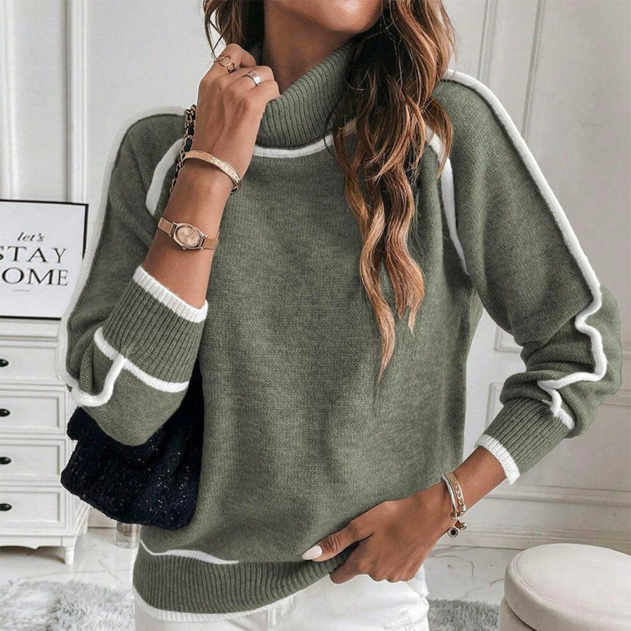 Kaylee | Sweater Elegante con Cuello Alto