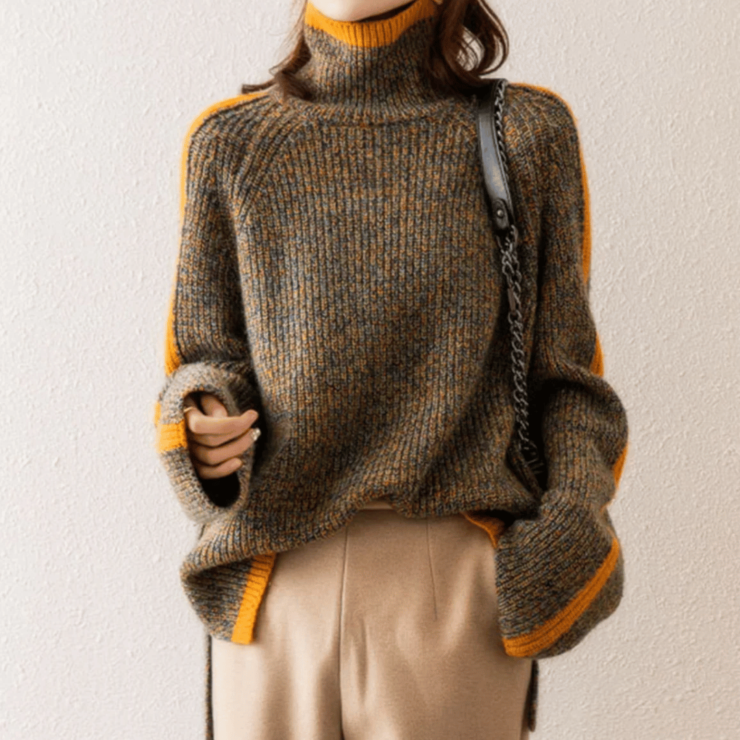 Sweater vintage jaspeado