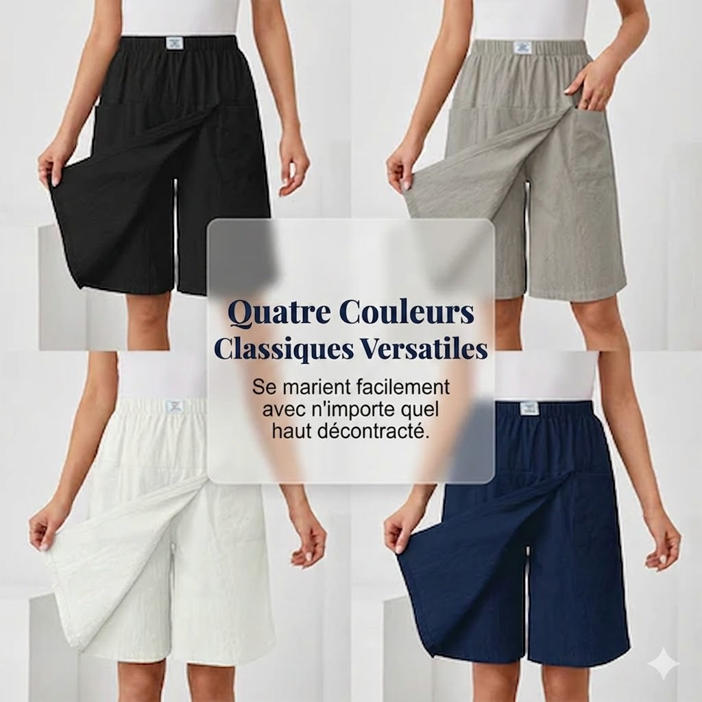 Libertine™ - Skort con cintura elástica y bolsillos libertad activa