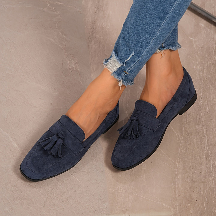 Mocasines Solena con Borlas