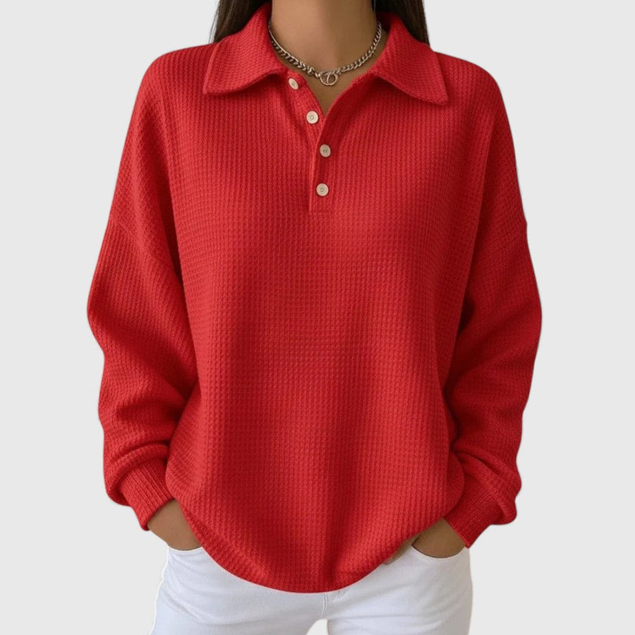 Mara | Sweater Suave con Cuello