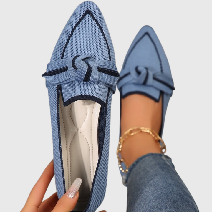 Milena | Mocasines cómodos con nudo