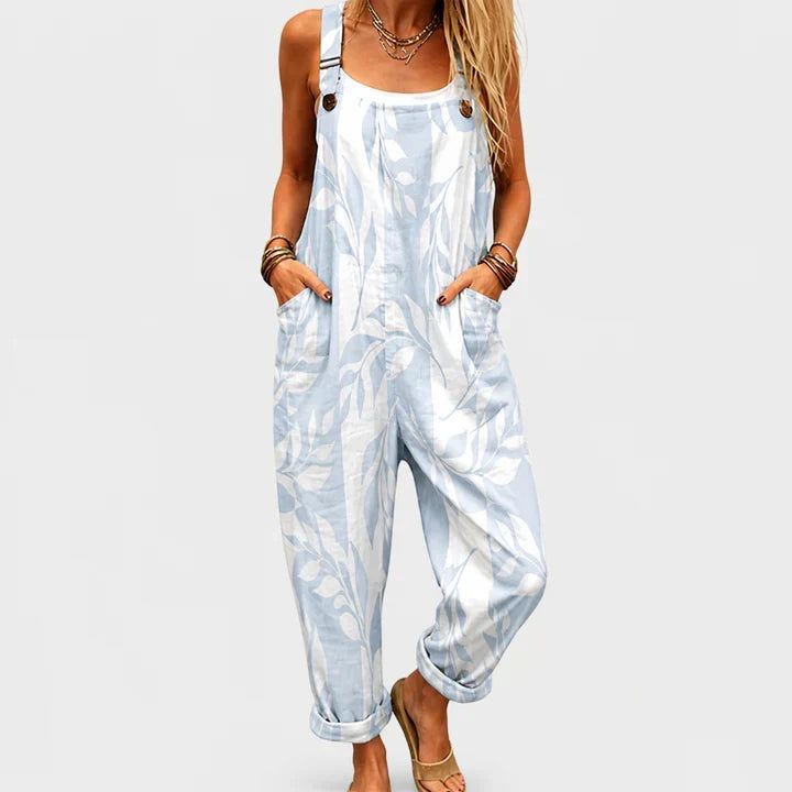 Peto Blanco con Efecto Marmoleado Azul