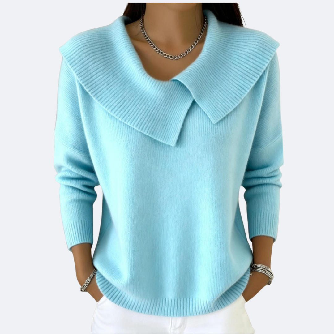 LUCIA - Sweater Cálido con Cuello Suave