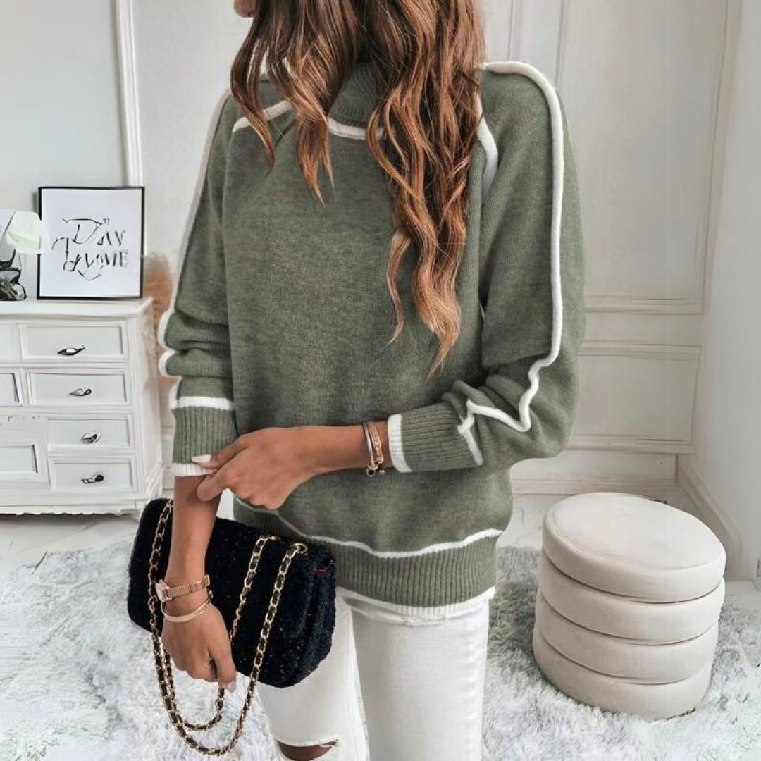 Kaylee | Sweater Elegante con Cuello Alto