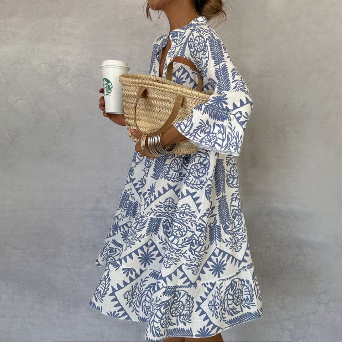Fiorelia - Túnica Bohemia Casual