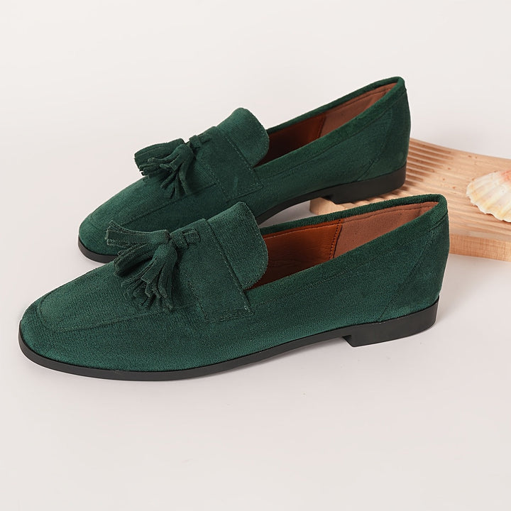 Mocasines Solena con Borlas