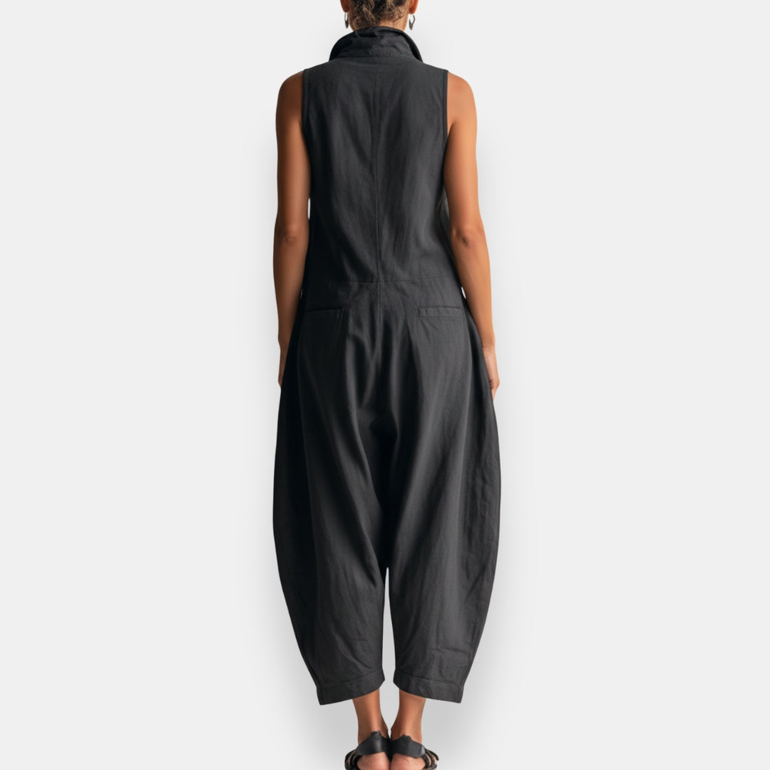 Combinaison Constance | oversize, sin mangas, cuello alto