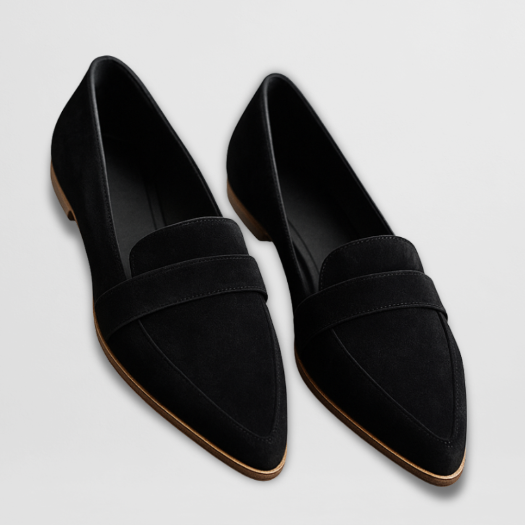 Andresa – Mocasines de ante suave para mujer