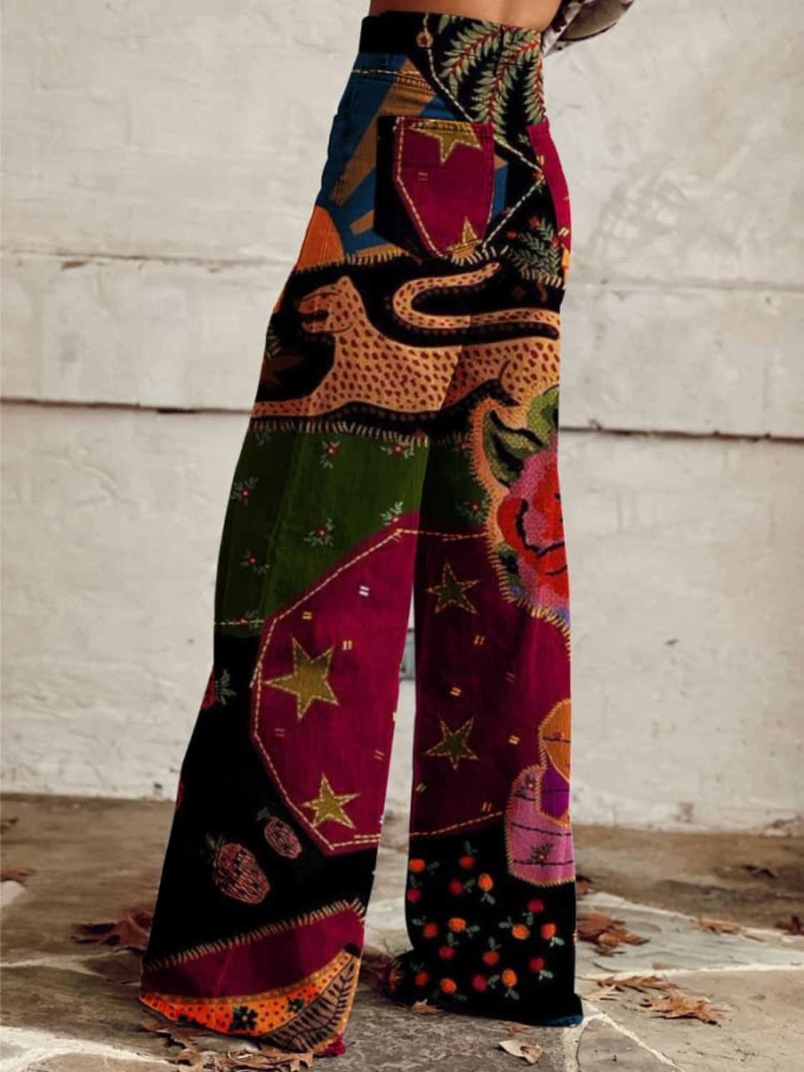GABRIELLE™ - Pantalones Anchos Artísticos