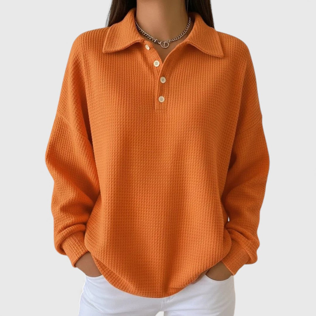 Mara | Sweater Suave con Cuello
