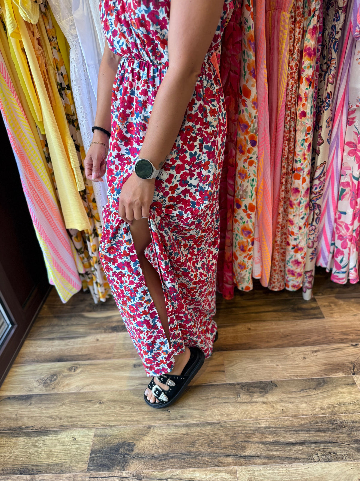 Vestido largo Charline