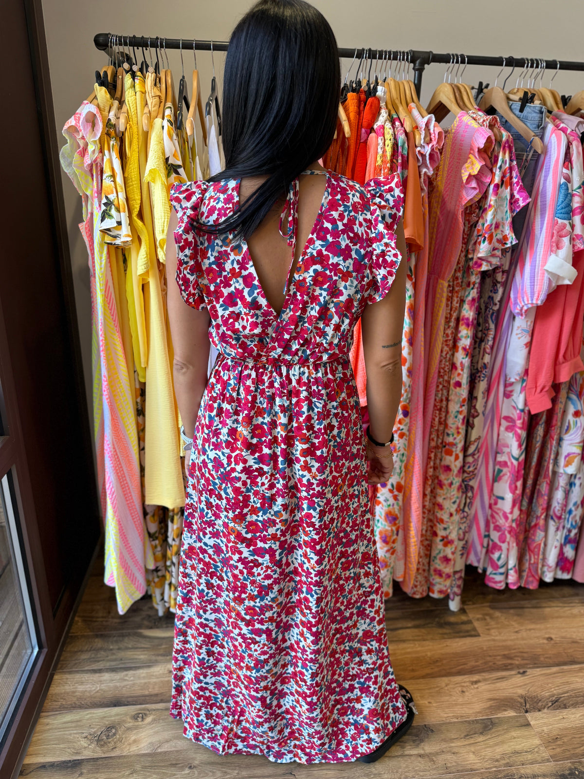 Vestido largo Charline
