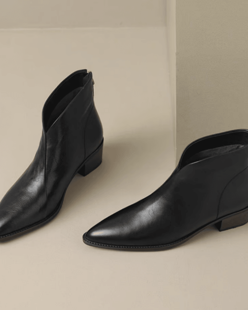 Lina | Botas Altas de Tacón Cuadrado hasta la Rodilla