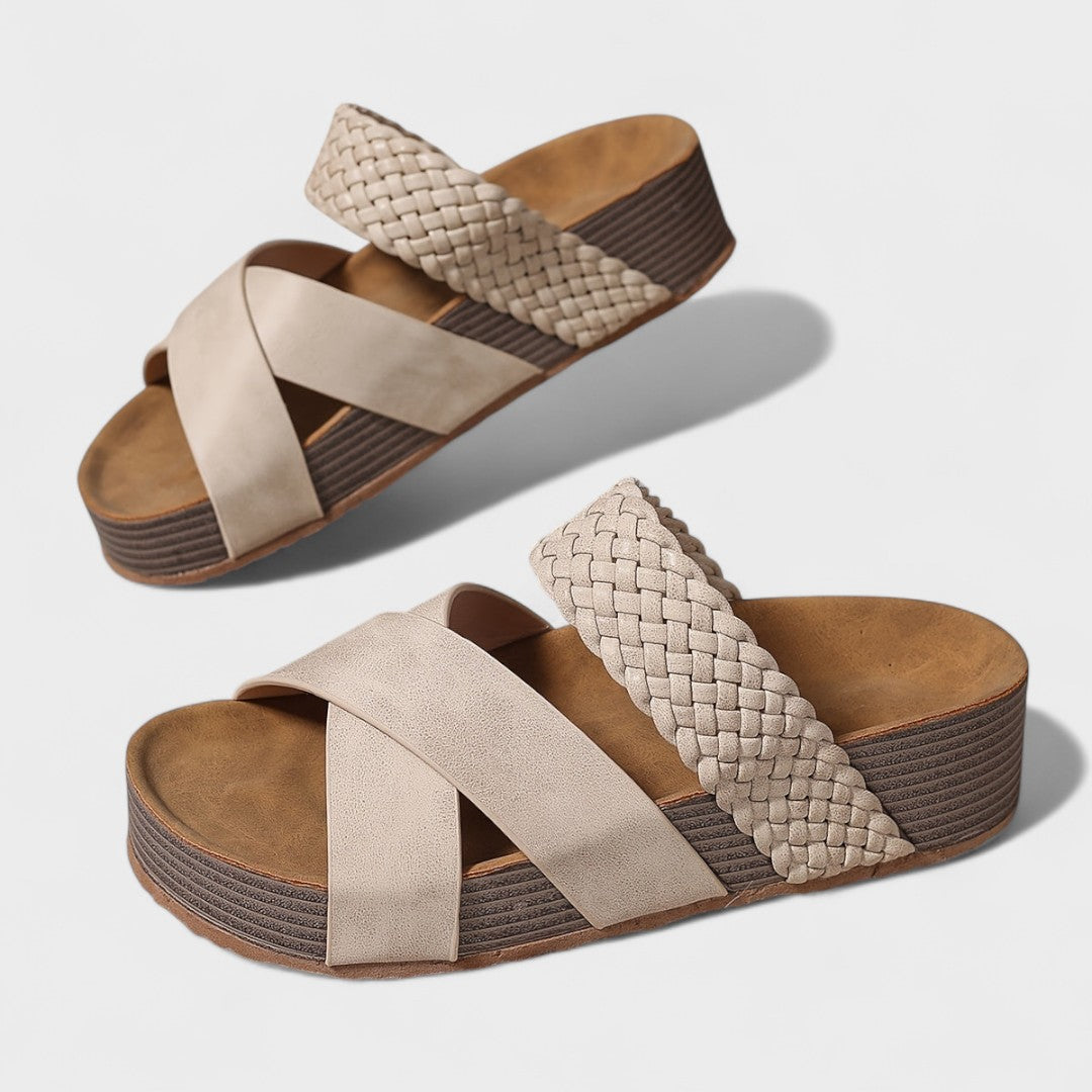 Laura - Sandalias ortopédicas de piel