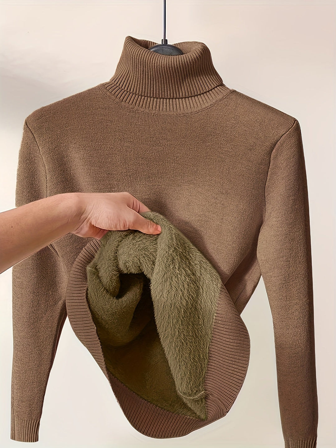 Sweater cuello alto Adela