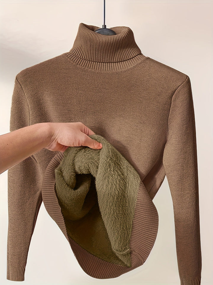 Sweater cuello alto Adela