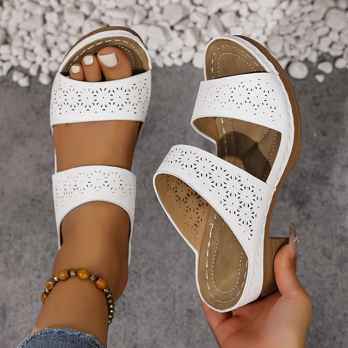Sandalias Ortopédicas Elegantes Confort Virginie