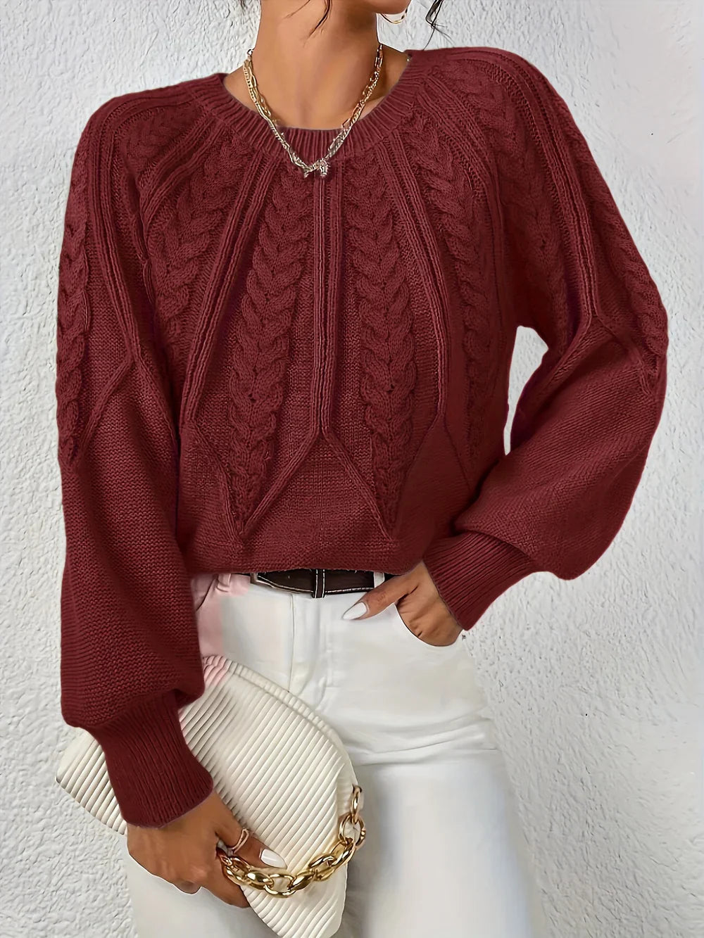 Sweater  de punto Zidn